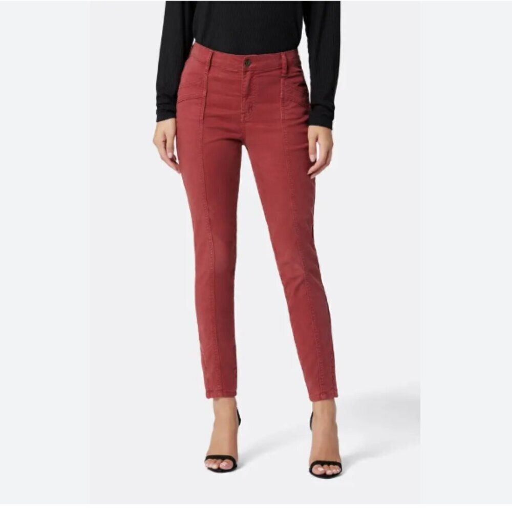 New Joie Willa Park Scooter‎ red High Waist Skinny Jeans